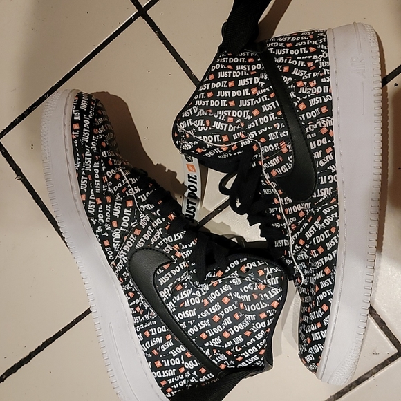 Nike Air Force 1 High “Just Do It” Black - Picture 3 of 16